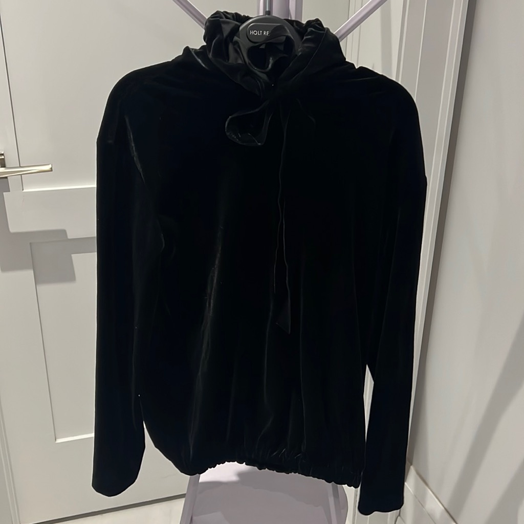 Velvet Long Sleeve Hoodie